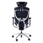 Blue Wintex Mesh High Back Swivel Chairs Height Adjustable Mesh Fabric Chair